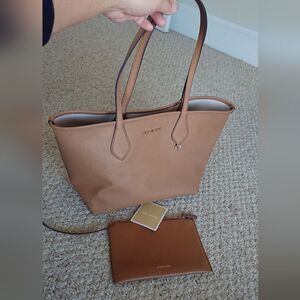 Michael Michael Kors Saige Medium Handbag Tote With Removable Wristlet